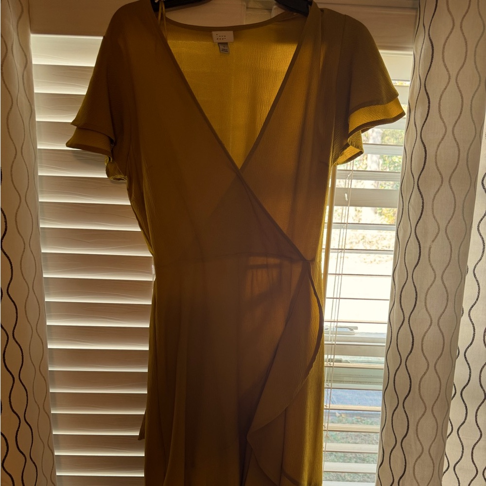 A new day, dress.